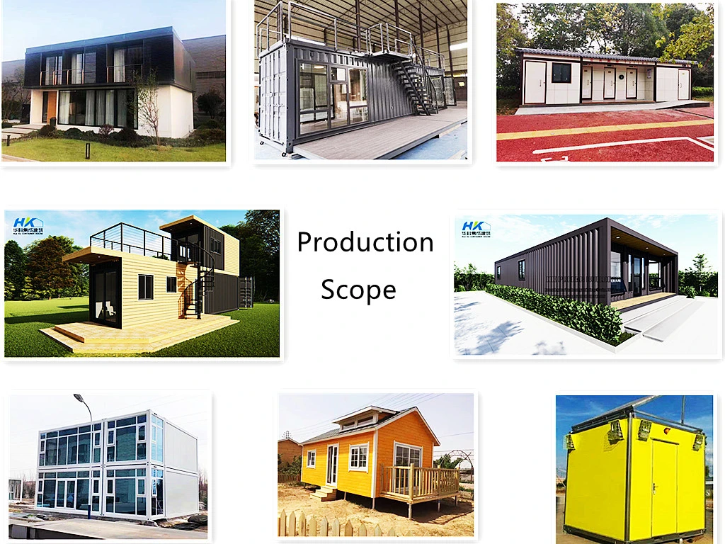 3X 40FT Prefab Modular Prefab Prefabricated Steel Structure Portable Container House.